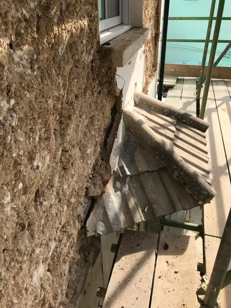 outside wall